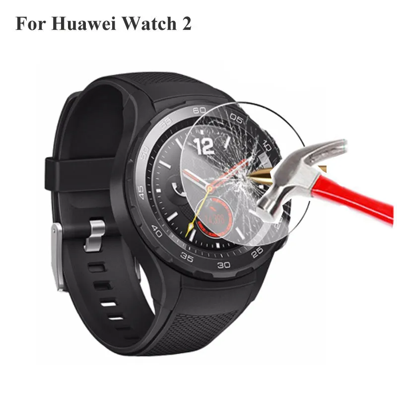 0.2mm 2.5D Arc Edge Tempered Glass Screen Protector for Huawei Watch 2 / 2 Pro