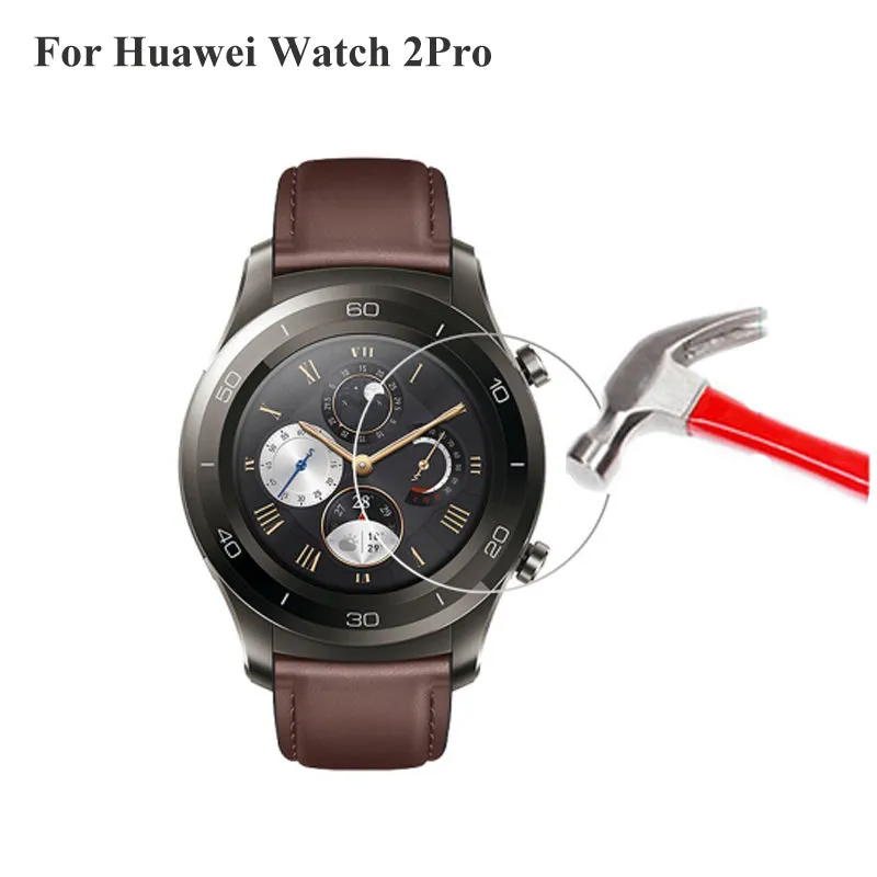 0.2mm 2.5D Arc Edge Tempered Glass Screen Protector for Huawei Watch 2 / 2 Pro