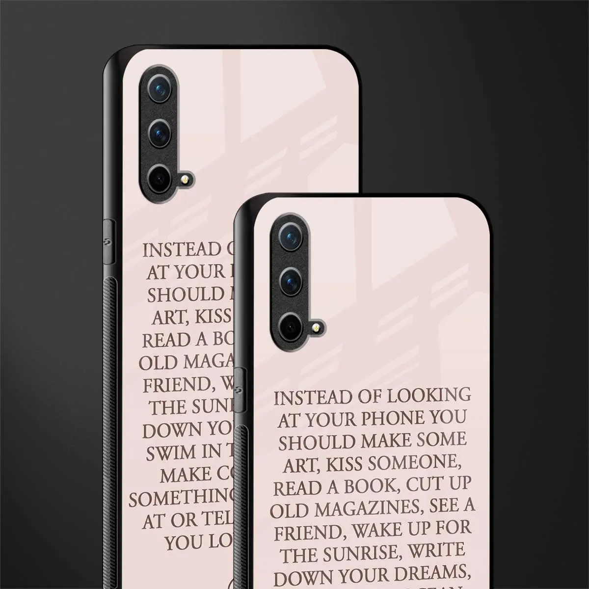 11 Things To Do Phone Case for OnePlus Nord CE 5G | Glass Case