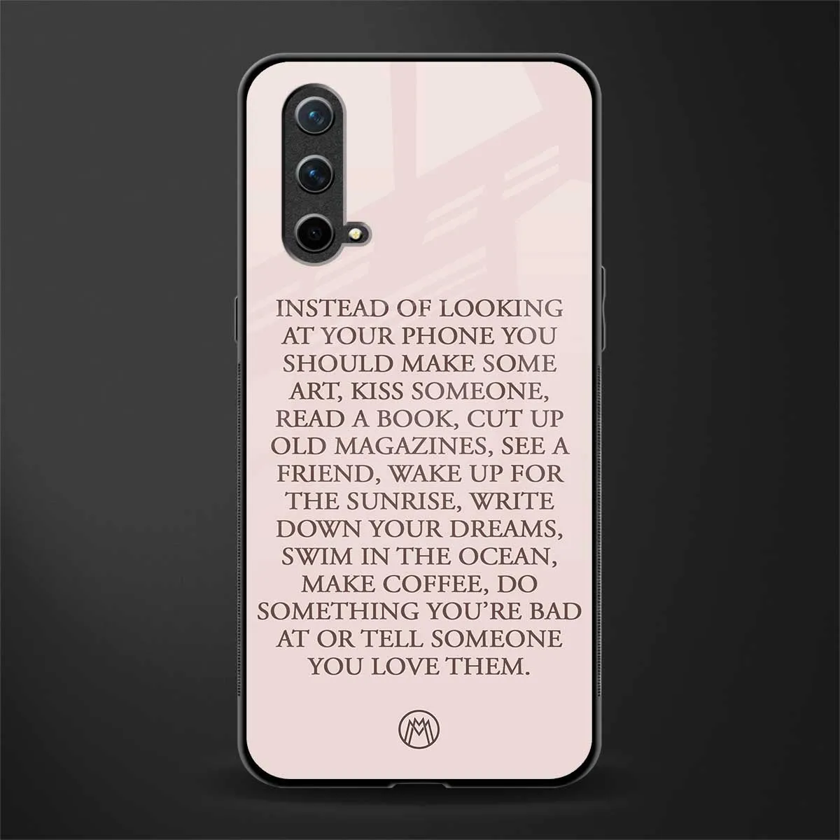 11 Things To Do Phone Case for OnePlus Nord CE 5G | Glass Case