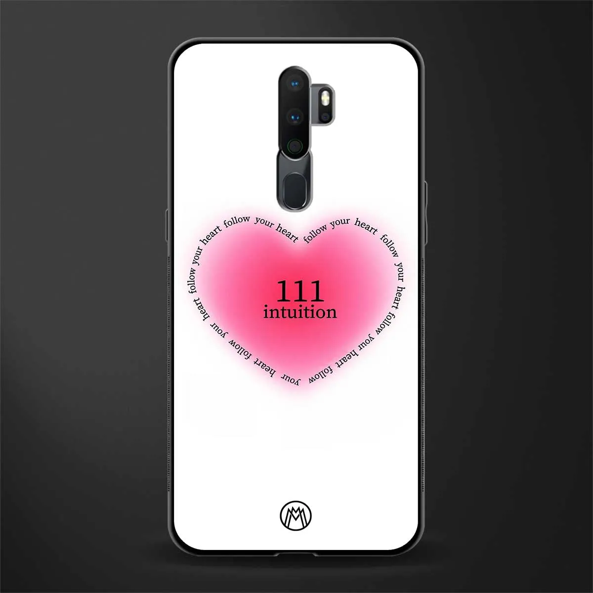 111 Intuition Glass Case for Oppo A5 2020