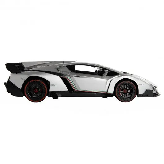 1:14 4CH Lamborghini Veneno RC Car Radio Remote Control w/ Open Doors-Red