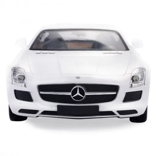 1/14 Scale Licensed Mercedes Benz SLS AMG Radio Remote Control RC Car-White