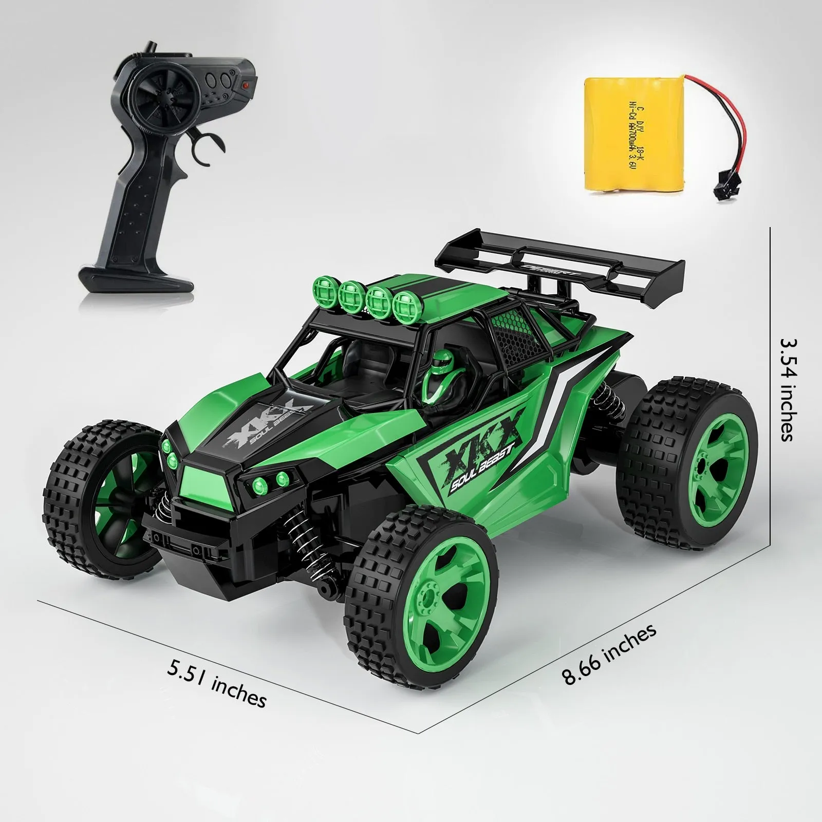 1:18 RC Car Off-Road Trucks Remote Control High Speed Buggy Climbing Car