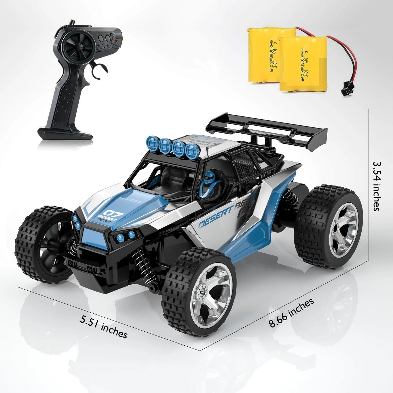 1:18 RC Car Off-Road Trucks Remote Control High Speed Buggy Climbing Car