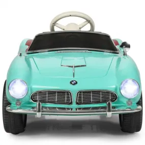 12 V BMW 507 Licensed Electric Kids Ride On Retro Car-Green