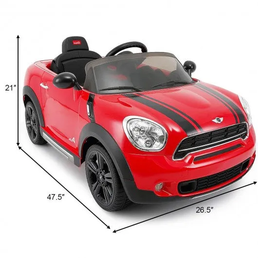 12 V Electric R/C Remote Control Kids Car-Red