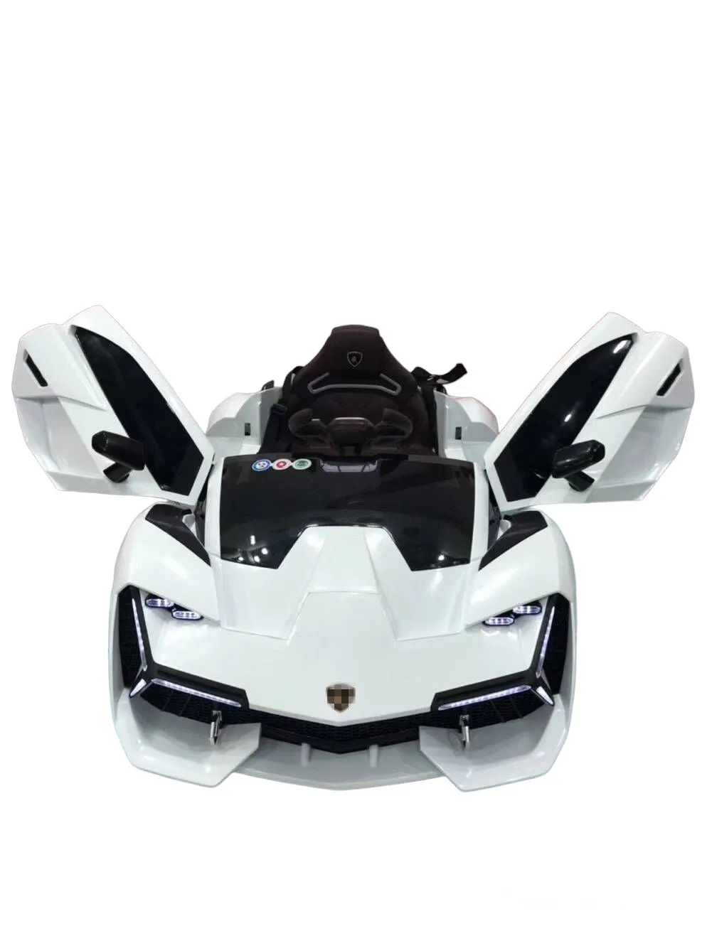 12V | 2025 Lamborghini Style Powerful Dual Motor | Ages 1-7 | Ride On Car | Leather Seat| Remote | 1 Seater | 2 Colours