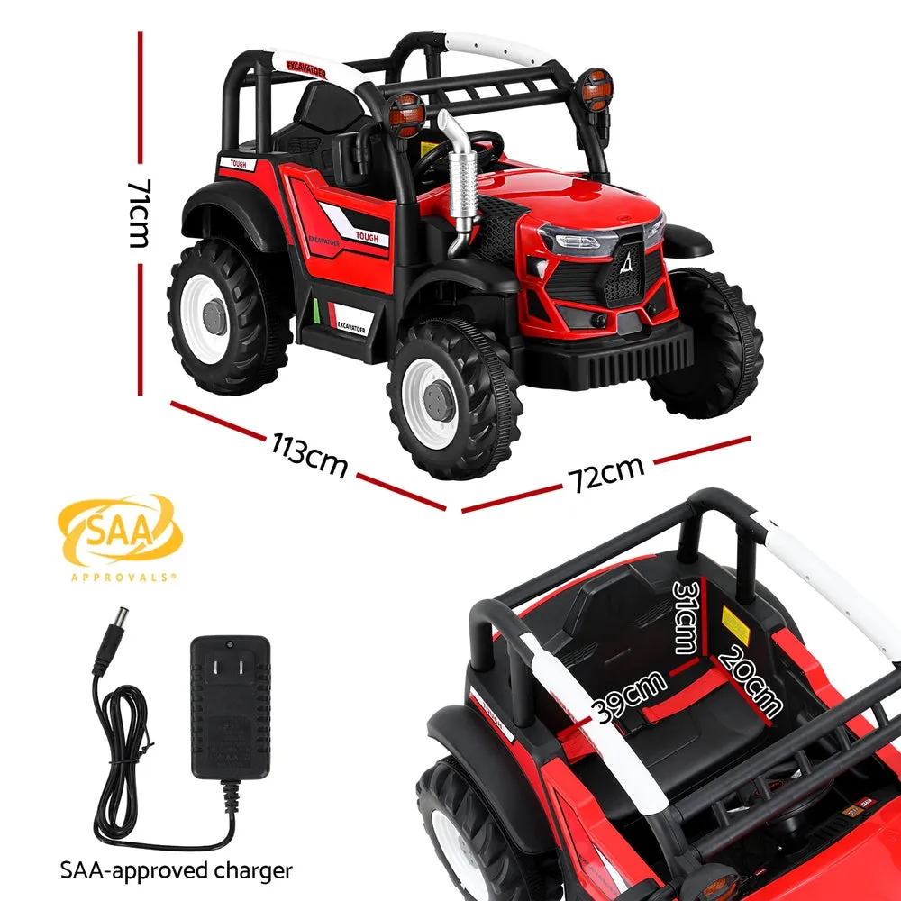 12V Red Kids Electric Ride On Off Road Jeep Remote | Rigo