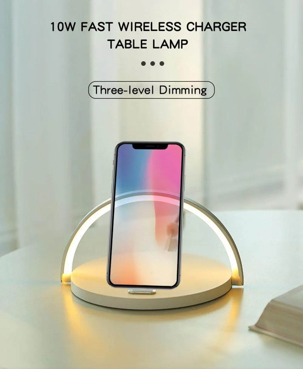 2 in 1 Arch Wireless Charger with Lamp