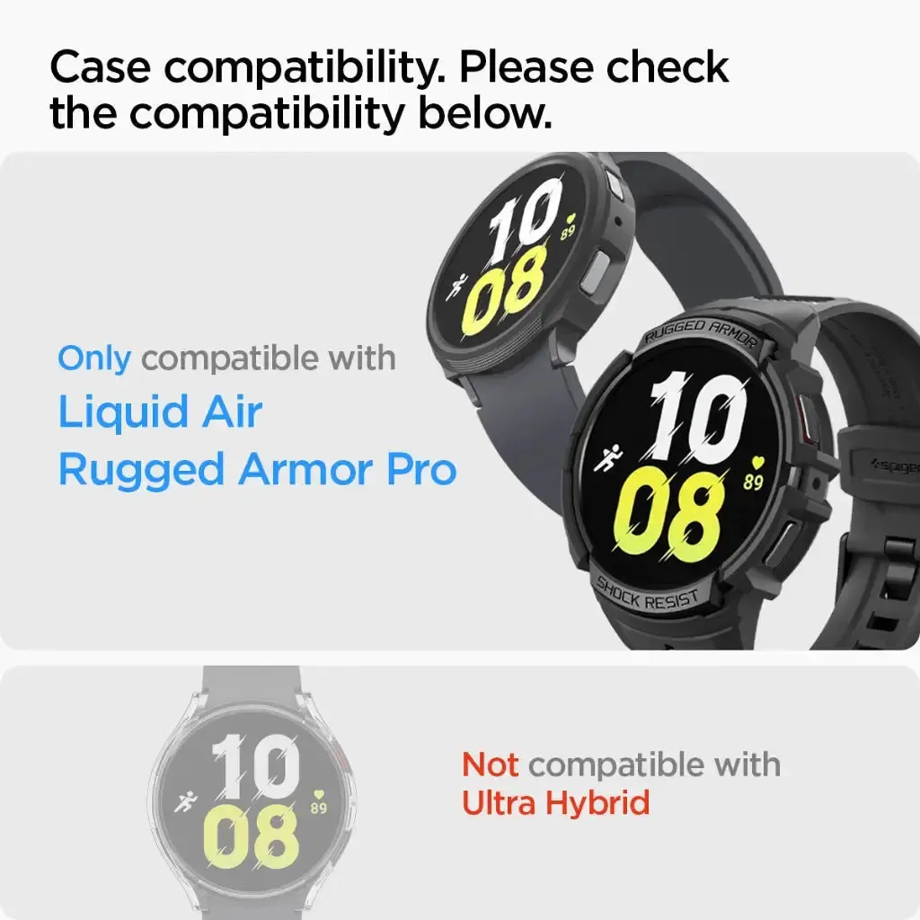 [2 Pack] Galaxy Watch 6 Screen Protector (44mm) EZ FIT GLAS.tR