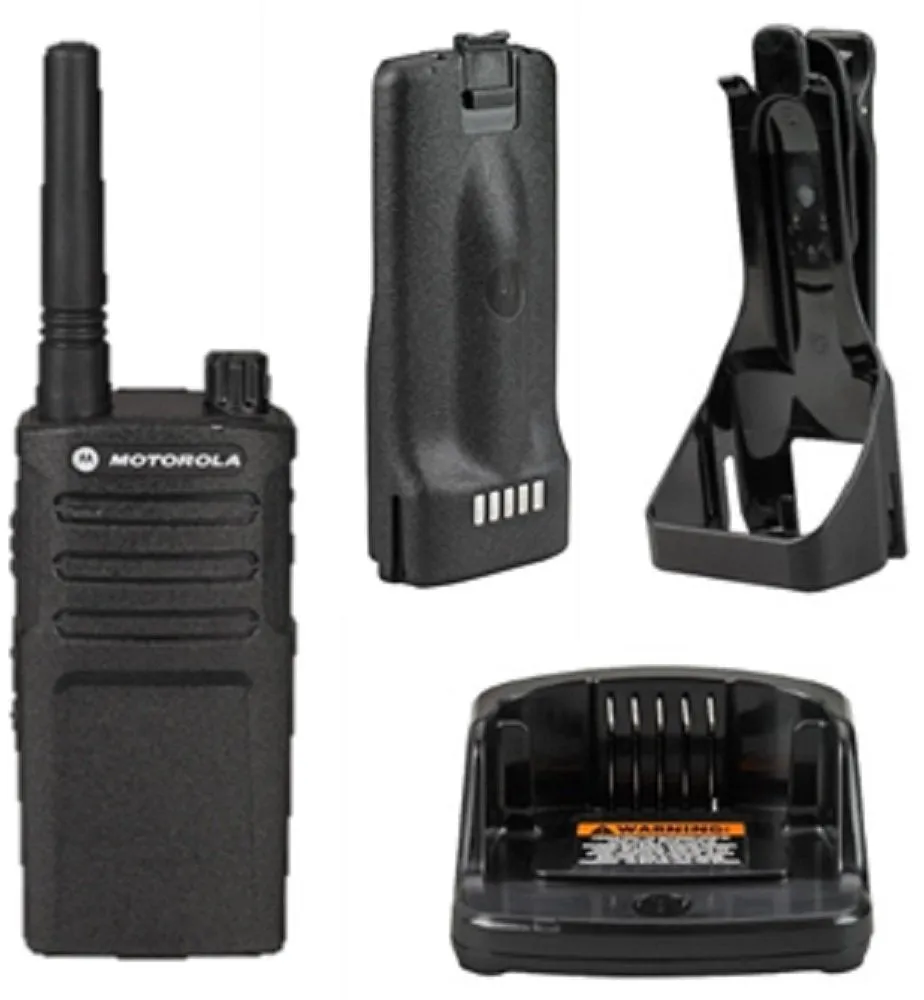 2 Pack Motorola RMU2040 Radios with Speaker Mics