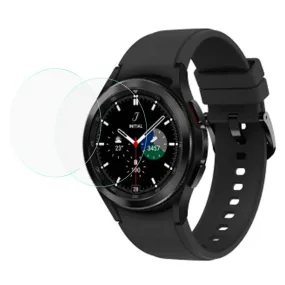 2 Pcs Samsung Galaxy Watch 4 Classic (42mm) HD tempered glass screen protector