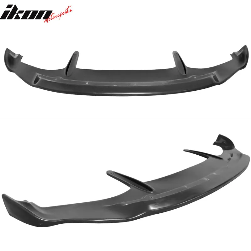 2004-2009 Honda S2000 Mugen Style Unpainted Black Front Bumper Lip PU