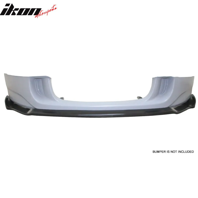 2004-2009 Honda S2000 Mugen Style Unpainted Black Front Bumper Lip PU