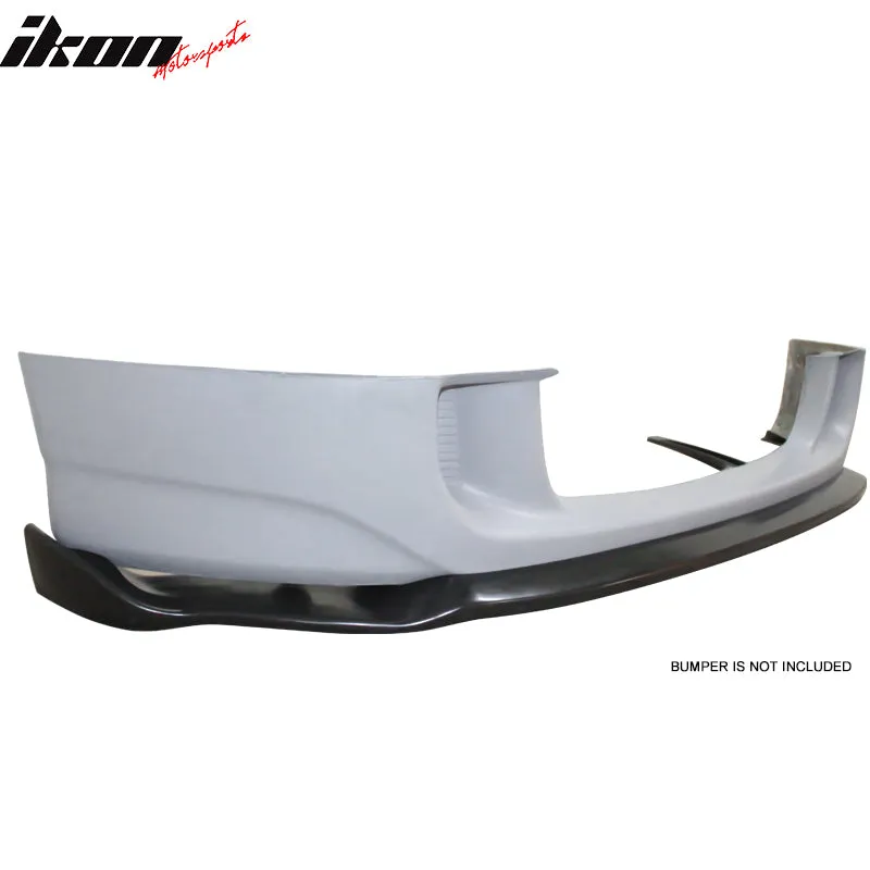 2004-2009 Honda S2000 Mugen Style Unpainted Black Front Bumper Lip PU