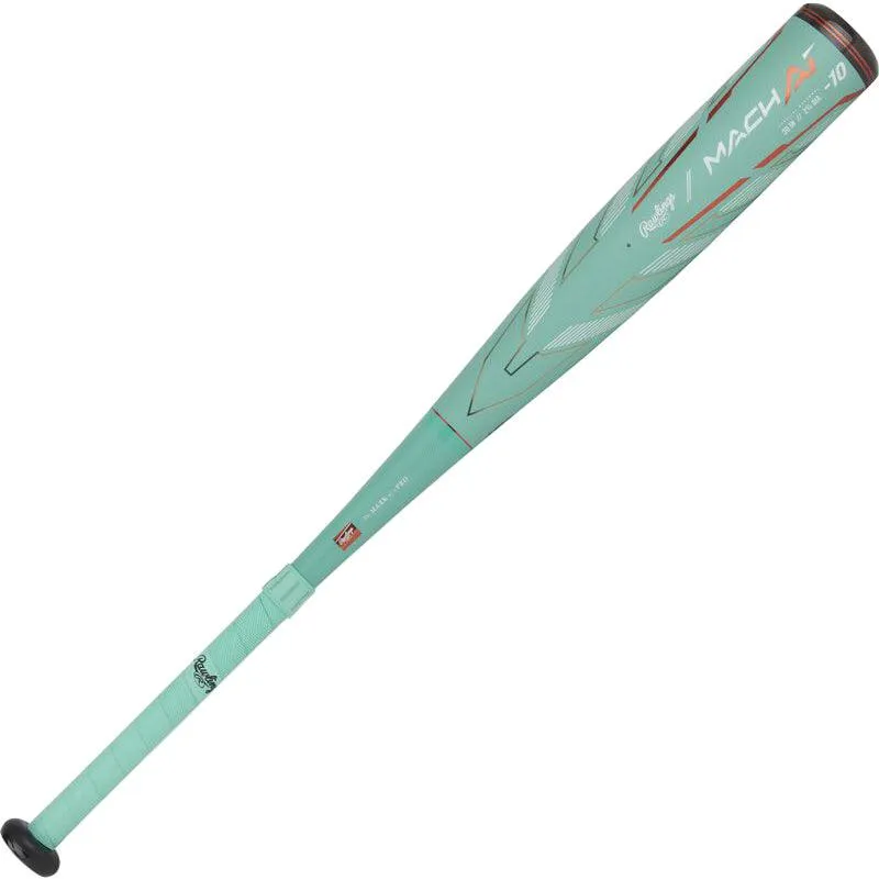 2024 Rawlings Mach AI -10 USSSA Baseball Bat - RUT4MC10