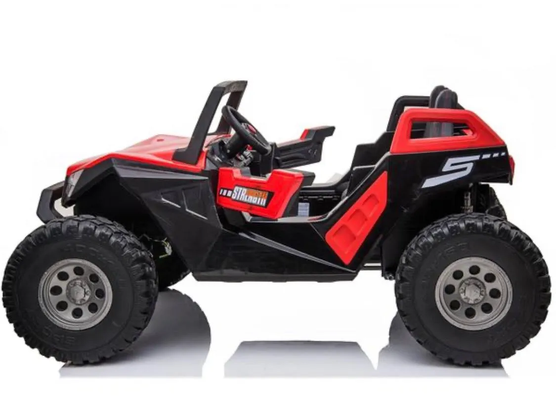 2025 Clash 4x4 | 24V 9AH | UTV Dune Buggy Upgraded 2 Seater Ride-On XXL | Large Leather Seat | Rubber Tires | Holds 325 Lbs | Remote | 10-15 KPh