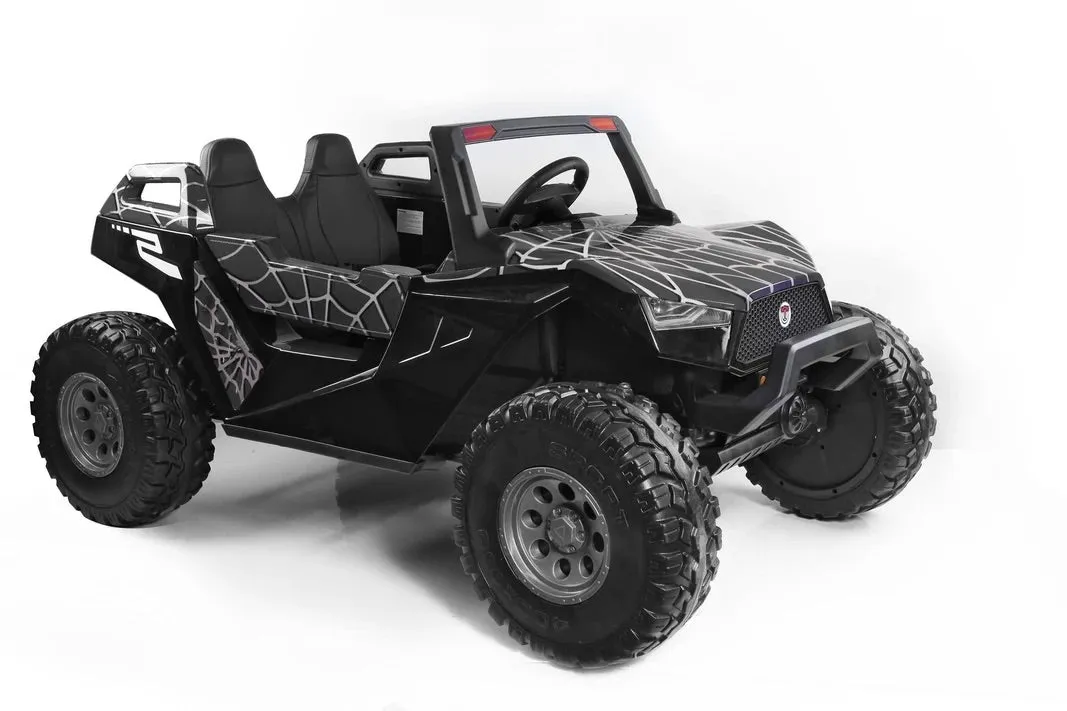 2025 Clash 4x4 | 24V 9AH | UTV Dune Buggy Upgraded 2 Seater Ride-On XXL | Large Leather Seat | Rubber Tires | Holds 325 Lbs | Remote | 10-15 KPh