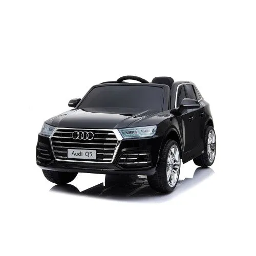 2025 Licensed Audi Q5 Upgraded 12V Ride On Car For Kids | Leather Seat | Rubber Wheels | 12V | 1 Seater | LED Lights | Remote | Ages 1-6 |