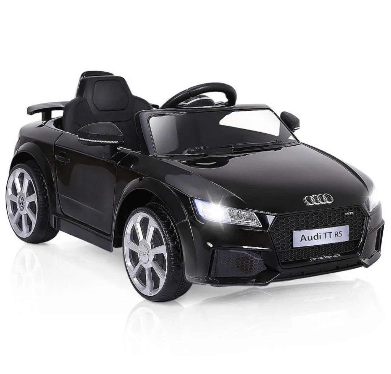 2025 Licensed Audi TT RS Ride On Car Upgraded | 12V | 1 Seater | Music | Seat Belt | LED Lights | Remote