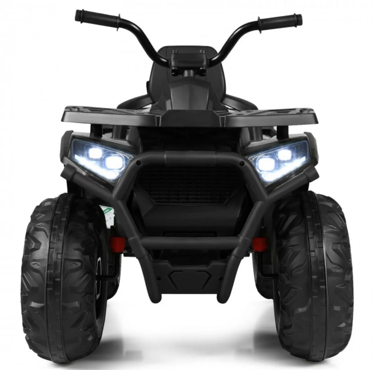 2025 Upgraded 12V ATV 4 Wheeler Ride On Toy / Car 1 Seater | LED Lights | 2 Speeds | Seat Belt | 4 Wheel Suspension | Push To Start | USB Ready | Big 1 Seater