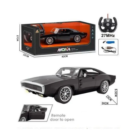 27MHz RC Dodge Charger Openable Door Car