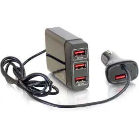 4 Port Usb Passenger Car Charger