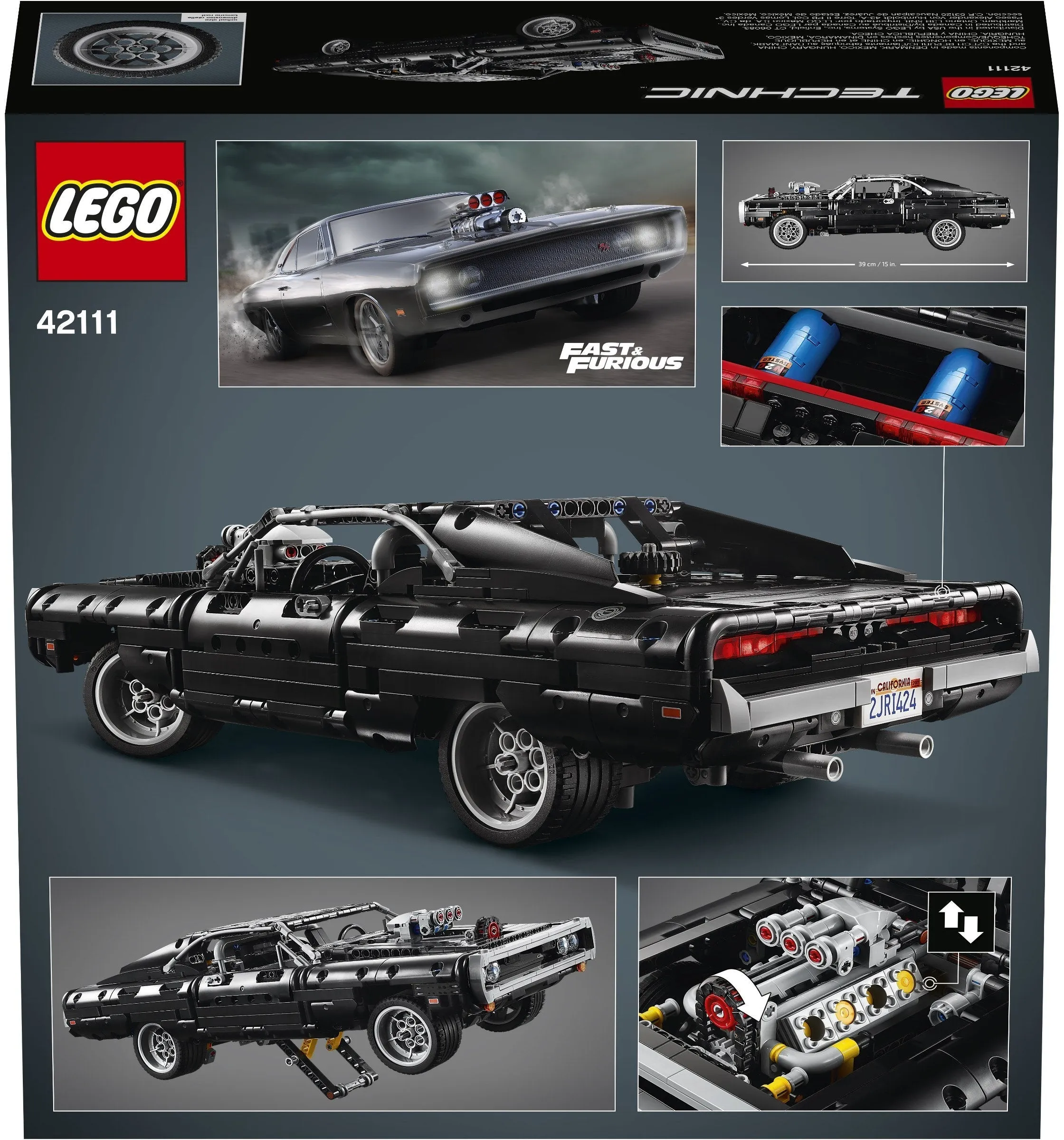 42111 Dom's Dodge Charger (Retired) LEGO Technic