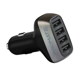 48W Fast Charging 4-Port Rapid USB Car Charger