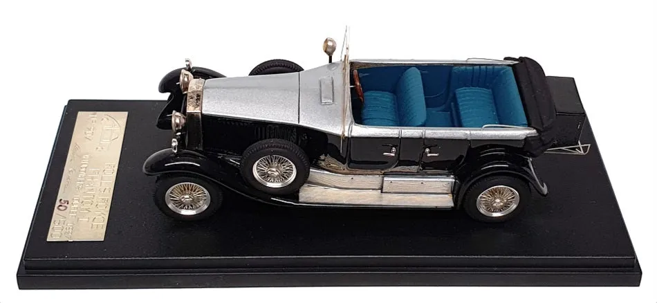 ABC 1/43 Scale ABC207 - 1927 Rolls Royce Phantom Phantom I - Black/Silver