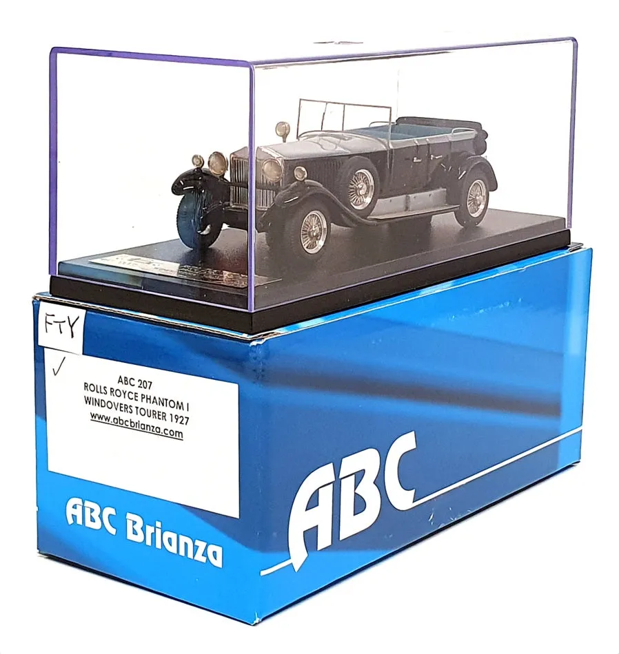 ABC 1/43 Scale ABC207 - 1927 Rolls Royce Phantom Phantom I - Black/Silver