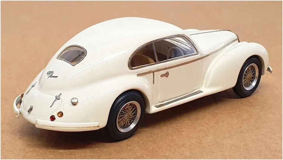 ABC Brianza 1/43 Scale 148 - 1940 Alfa Romeo 6C 2500 Touring - Ivory