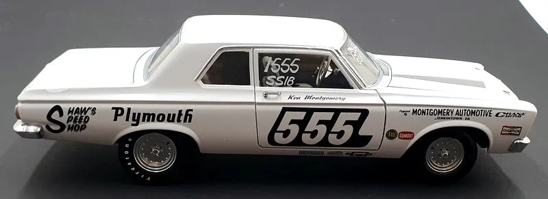 Acme 1/18 Scale A1806600 - 1968 Plymouth Belvedere Super Stock #555