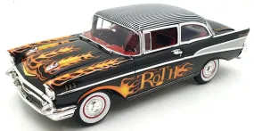 Acme 1/18 Scale A1807014 - 1957 Chevy Bel Air Ed Roth Big Daddy - Black