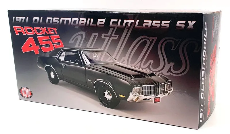 ACME 1/18 Scale Diecast A1805619 - 1971 Oldsmobile Cutlass SX Rocket 455