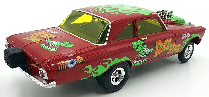 Acme 1/18 Scale Diecast A1806508 - 1965 AWB Plymouth Big Daddy Rat Fink