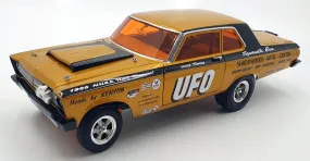 Acme 1/18 Scale Diecast A1806509 - 1965 Plymouth AWB UFO - Gold