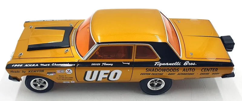 Acme 1/18 Scale Diecast A1806509 - 1965 Plymouth AWB UFO - Gold