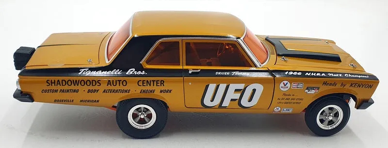 Acme 1/18 Scale Diecast A1806509 - 1965 Plymouth AWB UFO - Gold