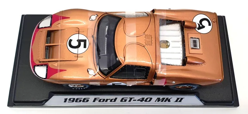 ACME 1/18 Scale Model Car SC403 - 1966 Ford GT-40 MkII #5 - Bronze