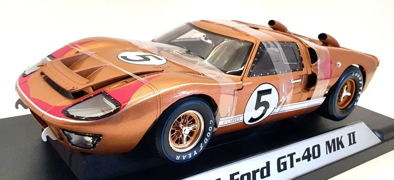 ACME 1/18 Scale Model Car SC403 - 1966 Ford GT-40 MkII #5 - Bronze