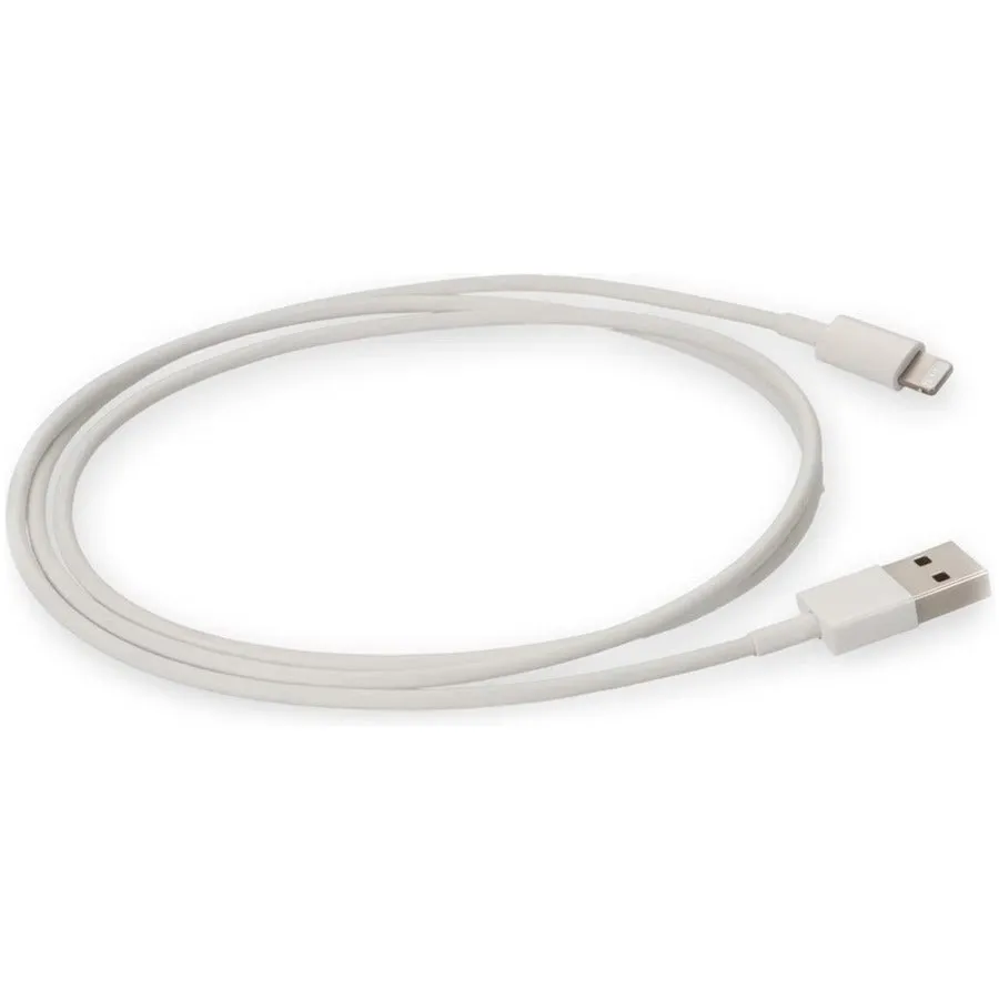 Addon 1M Usb 2.0 (A) Male To Lightning Male White Cable USB2LGTSL1MW