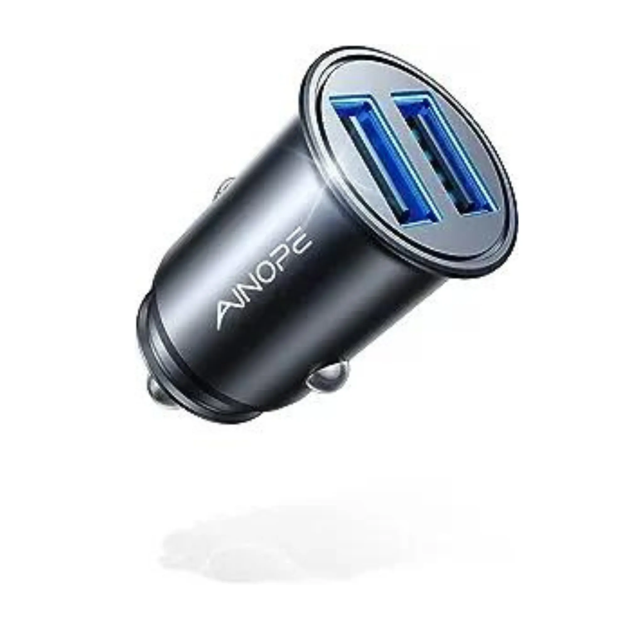 AINOPE Smallest 4.8A All Metal USB Car Charger