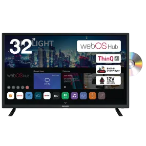 AIWA 31.5" HD LED WebOS TV with DVD Player AWS320DVD