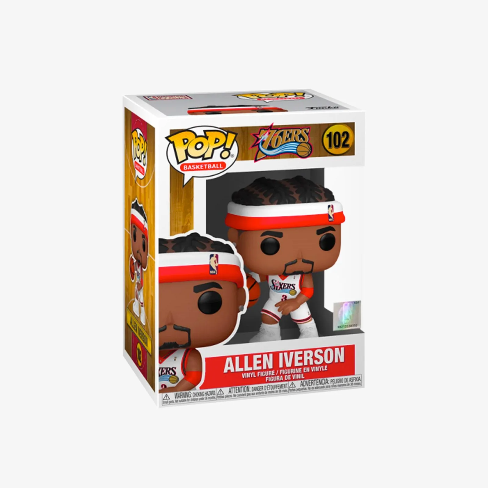 Allen Iverson Philadelphia 76ers NBA Legends Pop! Vinyl