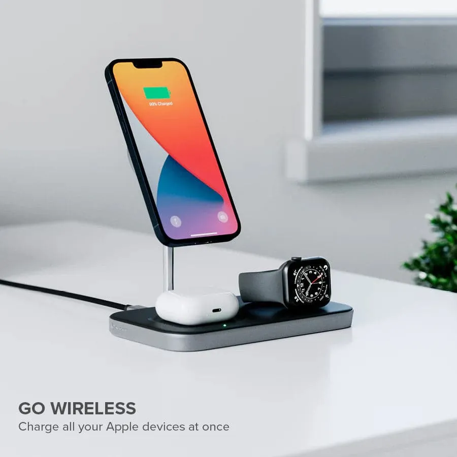 ALOGIC MagSpeed 3-in-1 15W MagSafe Wireless Charging Station