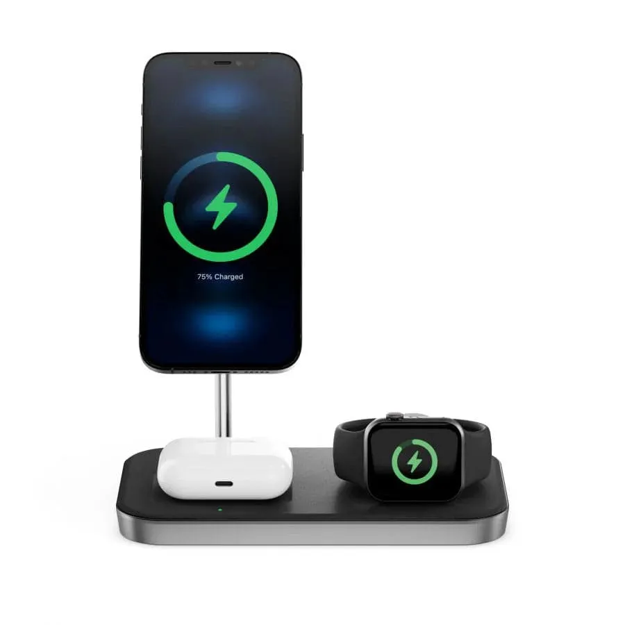 ALOGIC MagSpeed 3-in-1 15W MagSafe Wireless Charging Station