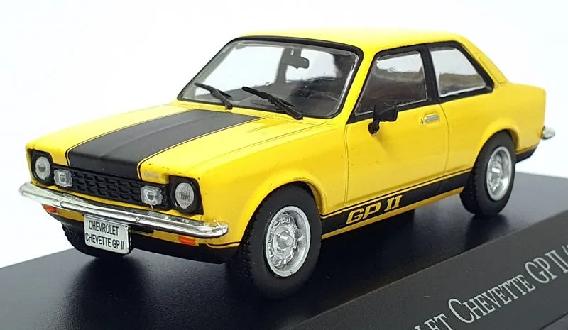 Altaya 1/43 Scale 211024D - 1977 Chevrolet Chevette GP II - Yellow/Black