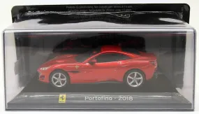 Altaya 1/43 Scale AL12319C - 2018 Ferrari Portofino - Metallic Red